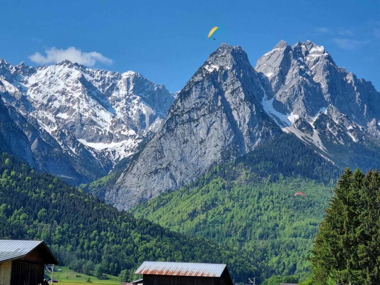 Haus Kreuzeckwiese - Fewo Juebilaumsgrat Garmisch-Partenkirchen Exterior foto